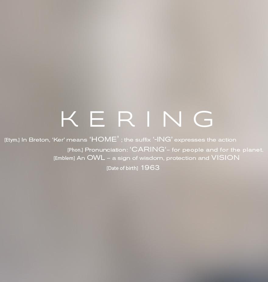 Discover Kering Luxury Group Kering