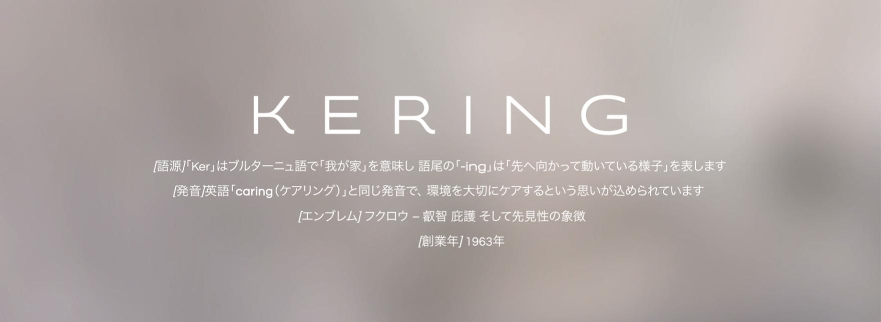ケリングの概要 Kering